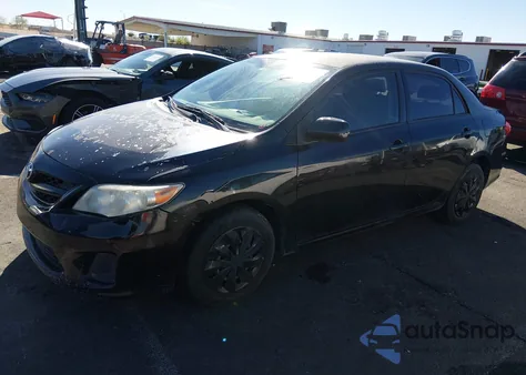 2011 Toyota Corolla Le from USA, damaged, VIN JTDBU4EE3B9163538